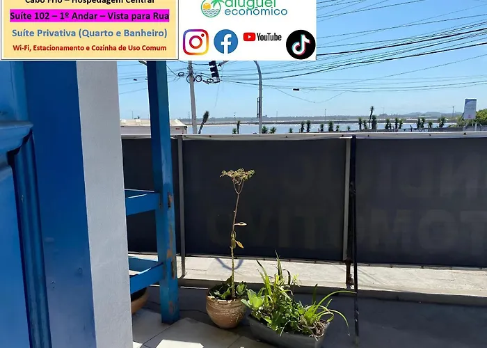 Cabo Frio - Hospedagem Central - Aluguel Econômico